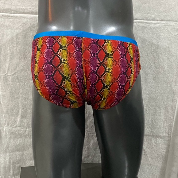 Men’s snakeskin print swimwear - Picture 4 of 7